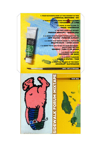 Sidewalk Forum Mixtape 03 CD Sleeve - Feb2016