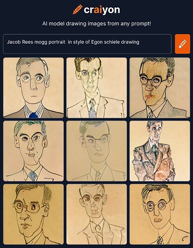 craiyon_222118_Jacob_Rees_mogg_portrait_nbsp__in_style_of_Egon_schiele_drawing