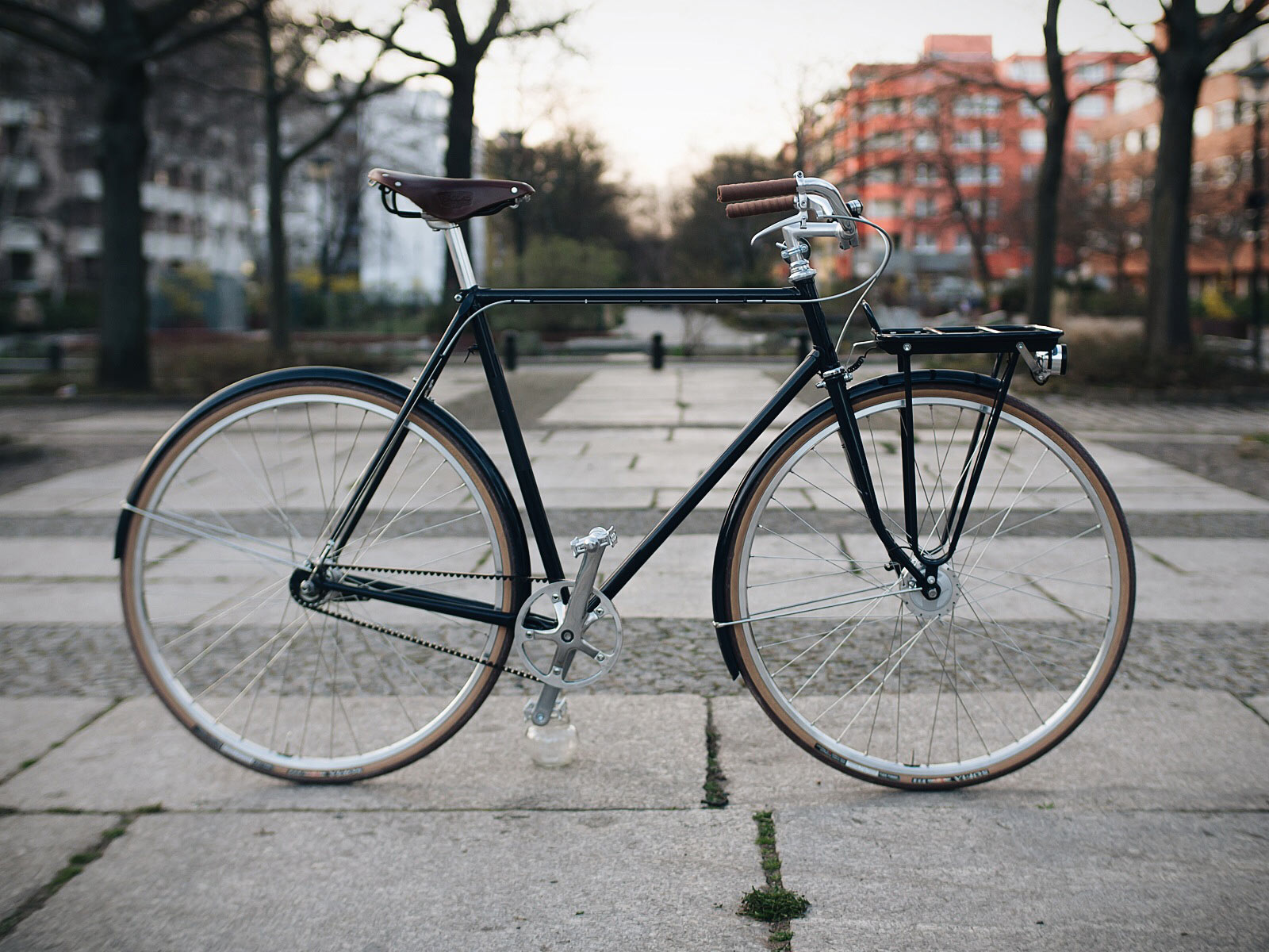 steco headtube mounted front rack